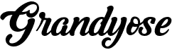 preview image of the Grandyose font