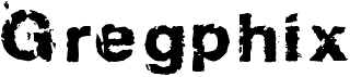 preview image of the Gregphix font