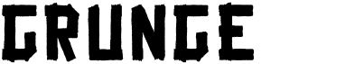 preview image of the Grunge font