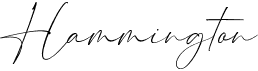 preview image of the Hammington font