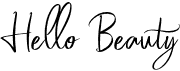 preview image of the Hello Beauty font