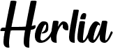 preview image of the Herlia font