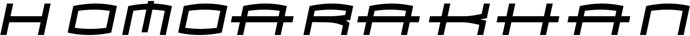 preview image of the Homoarakhan font