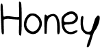 preview image of the Honey font