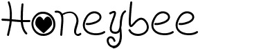 preview image of the Honeybee font