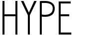 preview image of the Hype font