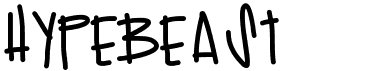 preview image of the Hypebeast font