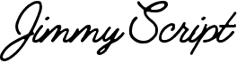 preview image of the Jimmy Script font