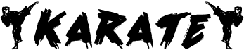 preview image of the Karate font