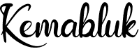 preview image of the Kemabluk font