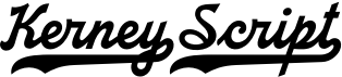preview image of the Kerney Script font