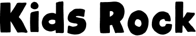 preview image of the Kids Rock font