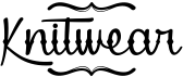 preview image of the Knitwear font