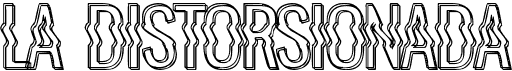 preview image of the La Distorsionada font