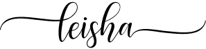 preview image of the Leisha font