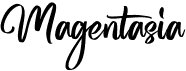 preview image of the Magentasia font