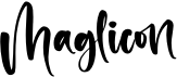 preview image of the Maglicon font