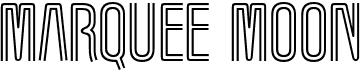 preview image of the Marquee Moon font