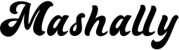 preview image of the Mashally font