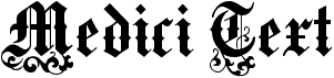 preview image of the Medici Text font