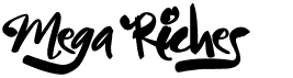 preview image of the Mega Riches font
