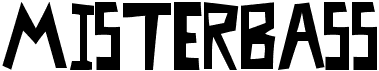 preview image of the MisterBass font