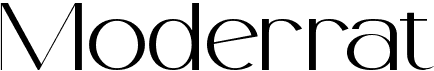 preview image of the Moderrat font