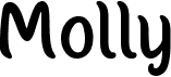 preview image of the Molly font