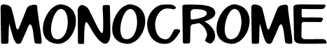 preview image of the Monocrome font