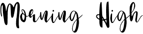preview image of the Morning High font