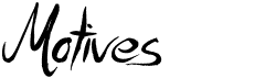 preview image of the Motives font