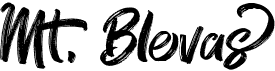 preview image of the Mt. Blevas font