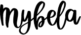 preview image of the Mybela font