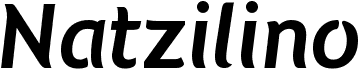 preview image of the Natzilino font