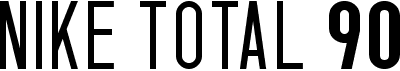 preview image of the Nike Total 90 font