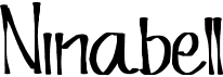 preview image of the Ninabell font