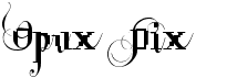 preview image of the Opux Pix font