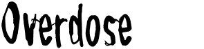 preview image of the Overdose font
