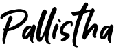 preview image of the Pallistha font