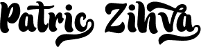 preview image of the Patric Zihva font