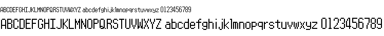 preview image of the Pokémon Ruby & Sapphire font