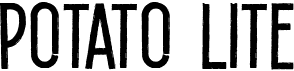 preview image of the Potato Lite font