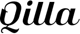preview image of the Qilla font