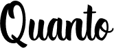 preview image of the Quanto font