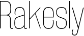 preview image of the Rakesly font