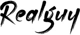 preview image of the Realguy font