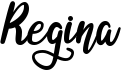 preview image of the Regina font
