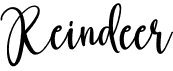 preview image of the Reindeer font