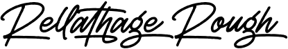 preview image of the Rellathage Rough font