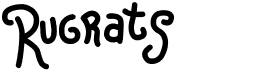 preview image of the Rugrats font